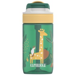 Butelka dla dzieci ze słomką Kambukka Lagoon Wild Safari 400ml Bidon tritanowy dla dziecka do szkoły