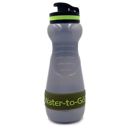 Profesjonalna Butelka filtrująca do wody Water-to-Go 550 ml Zielona z filtrem w zestawie