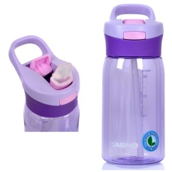Butelka dla dziecka Bidon na wodę z ustnikiem CASNO JUKON 500ml różowo fioletowy