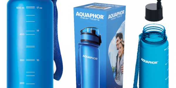 Butelka filtrująca AQUAPHOR – napełniaj ją wszędzie tam, gdzie masz ochotę